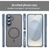 Phonesta AirFrost Back Cover Hülle mit MagSafe für Samsung Galaxy A36/A56 - Matt Blau 3