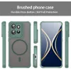 Phonesta AirFrost Back Cover Hülle mit MagSafe für Motorola Edge 60 Neo/Edge 50 Neo / ThinkPhone 25 - Matt Grün 1