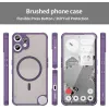 Phonesta AirFrost Back Cover Hülle mit MagSafe für Nothing CMF Phone 2 Pro - Matt Lila 2