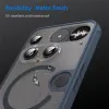 Phonesta AirFrost Back Cover Hülle mit MagSafe für Nothing Phone (3) - Matt Blau 5