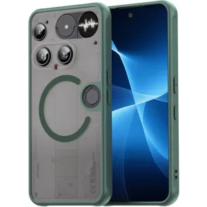 Phonesta AirFrost Back Cover Hülle mit MagSafe für Nothing Phone (3) - Matt Grün