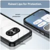 Phonesta Acrylic Hybrid Back Cover Hülle für Nothing Phone (2a) / (2a) Plus - Schwarz 5