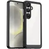 Phonesta Acrylic Hybrid Back Cover Hülle für Samsung Galaxy S25/S24 - Schwarz