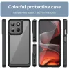 Phonesta Acrylic Hybrid Back Cover Hülle für Motorola Moto G17/G17 Power/G15/G15 Power - Schwarz 2