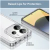 Phonesta Acrylic Hybrid Back Cover Hülle für Xiaomi Redmi Note 14 4G - Transparent 6