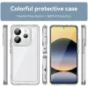 Phonesta Acrylic Hybrid Back Cover Hülle für Xiaomi Redmi Note 14 4G - Transparent 8