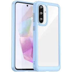 Phonesta Acrylic Hybrid Back Cover Hülle für Samsung Galaxy A36/A56 - Blau