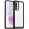 Phonesta Acrylic Hybrid Back Cover Hülle für Samsung Galaxy A36/A56 - Schwarz