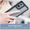 Phonesta Acrylic Hybrid Back Cover Hülle für Motorola Moto G05 / Moto E15 - Schwarz 5
