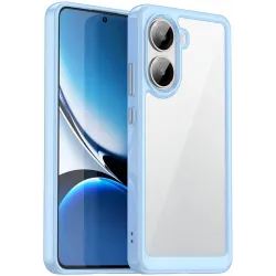 Phonesta Acrylic Hybrid Back Cover Hülle für Xiaomi Poco X7 Pro - Blau