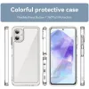 Phonesta Acrylic Hybrid Back Cover Hülle für Samsung Galaxy A06 4G - Transparent 2