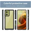 Phonesta Acrylic Hybrid Back Cover Hülle für Motorola Moto G85 - Schwarz 1