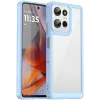 Phonesta Acrylic Hybrid Back Cover Hülle für Motorola Moto G75 - Blau 0