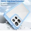 Phonesta Acrylic Hybrid Back Cover Hülle für Motorola Moto G75 - Blau 2