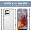 Phonesta Acrylic Hybrid Back Cover Hülle für Motorola Moto G75 - Transparent 1