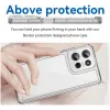 Phonesta Acrylic Hybrid Back Cover Hülle für Motorola Moto G75 - Transparent 3