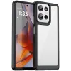 Phonesta Acrylic Hybrid Back Cover Hülle für Motorola Moto G75 - Schwarz 0