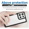 Phonesta Acrylic Hybrid Back Cover Hülle für Motorola Moto G75 - Schwarz 3