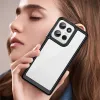 Phonesta Acrylic Hybrid Back Cover Hülle für Motorola Moto G75 - Schwarz 6
