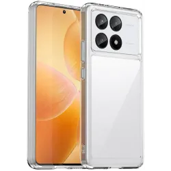Phonesta Acrylic Hybrid Back Cover Hülle für Xiaomi Poco X6 Pro - Transparent