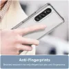 Phonesta Acrylic Hybrid Back Cover Hülle für Sony Xperia 1 VI - Transparent 5