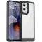 Phonesta Acrylic Hybrid Back Cover Hülle für Motorola Moto G55 - Schwarz