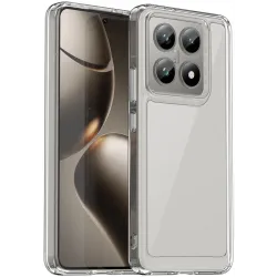 Phonesta Acrylic Hybrid Back Cover Hülle für Xiaomi 14T/14T Pro - Transparent