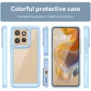Phonesta Acrylic Hybrid Back Cover Hülle für Motorola Edge 60 Neo/Edge 50 Neo / ThinkPhone 25 - Blau 1