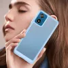 Phonesta Acrylic Hybrid Back Cover Hülle für Motorola Moto G04 / G04s / G24 / G24 Power / E14 - Blau 6