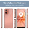 Phonesta Acrylic Hybrid Back Cover Hülle für Motorola Moto G04 / G04s / G24 / G24 Power / E14 - Transparent 7