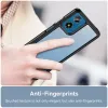 Phonesta Acrylic Hybrid Back Cover Hülle für Motorola Moto G04 / G04s / G24 / G24 Power / E14 - Schwarz 4