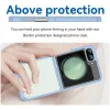 Phonesta Acrylic Hybrid Back Cover Hülle für Samsung Galaxy Z Flip 7 FE / Z Flip 6 - Blau 4