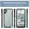 Phonesta Acrylic Hybrid Back Cover Hülle für Nothing CMF Phone 1 - Schwarz 9
