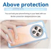 Phonesta Acrylic Hybrid Back Cover Hülle für Oppo Reno12 F/Reno12 FS - Blau 3