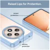 Phonesta Acrylic Hybrid Back Cover Hülle für Oppo Reno12 F/Reno12 FS - Blau 5