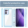 Phonesta Acrylic Hybrid Back Cover Hülle für Oppo Reno13 F 4G/5G / Reno13 FS 5G - Blau 8