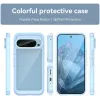 Phonesta Acrylic Hybrid Back Cover Hülle für Google Pixel 9 / 9 Pro - Blau 8