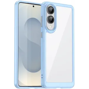 Phonesta Acrylic Hybrid Back Cover Hülle für Samsung Galaxy S25 Edge - Blau