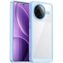 Phonesta Acrylic Hybrid Back Cover Hülle für Xiaomi Poco F7 Pro - Blau