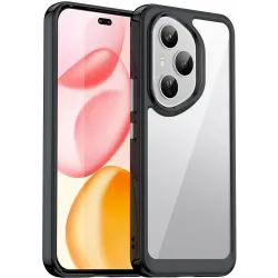 Phonesta Acrylic Hybrid Back Cover Hülle für HONOR 400 Pro - Schwarz