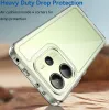 Phonesta Acrylic Hybrid Back Cover Hülle für Xiaomi Redmi Note 14 4G 164.8mm - Transparent 2