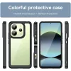 Phonesta Acrylic Hybrid Back Cover Hülle für Xiaomi Redmi Note 14 4G 164.8mm - Schwarz 1