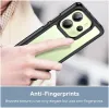 Phonesta Acrylic Hybrid Back Cover Hülle für Xiaomi Redmi Note 14 4G 164.8mm - Schwarz 4