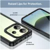 Phonesta Acrylic Hybrid Back Cover Hülle für Xiaomi Redmi Note 14 4G 164.8mm - Schwarz 5