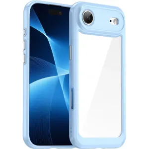 Phonesta Acrylic Hybrid Back Cover Hülle für Apple iPhone Air - Blau
