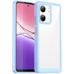 Phonesta Acrylic Hybrid Back Cover Hülle für Oppo A5x - Blau