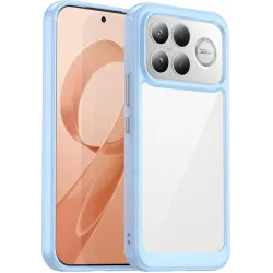 Phonesta Acrylic Hybrid Back Cover Hülle für Xiaomi Poco F8 Ultra - Blau