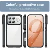 Phonesta Acrylic Hybrid Back Cover Hülle für Xiaomi Poco F8 Ultra - Schwarz 1