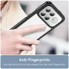 Phonesta Acrylic Hybrid Back Cover Hülle für Xiaomi Poco F8 Ultra - Schwarz 4