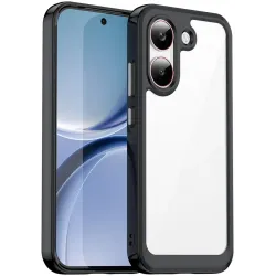 Phonesta Acrylic Hybrid Back Cover Hülle für Xiaomi Poco X8 Pro - Schwarz